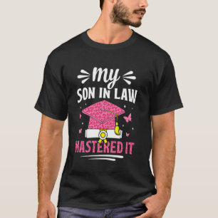 Schoonzoon beheerste het afgestudeerd aan masterdi t-shirt