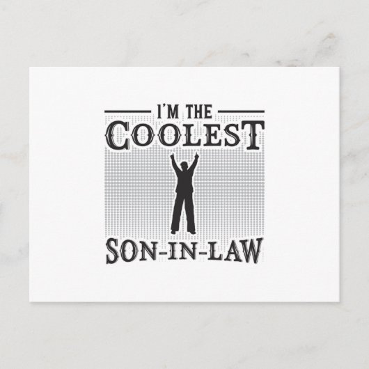 schoonzoon Geweldige vader wet rechtszaak grappig Briefkaart (Voorkant)
