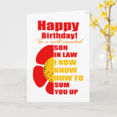 schoonzoon samengevat kaart (Gele Bloem)