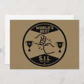 Schoonzoon van de Wereld Feestdagenkaart (Voorkant / Achterkant)