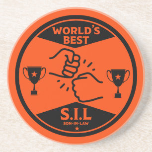 Schoonzoon van de Wereld Zandsteen Onderzetter