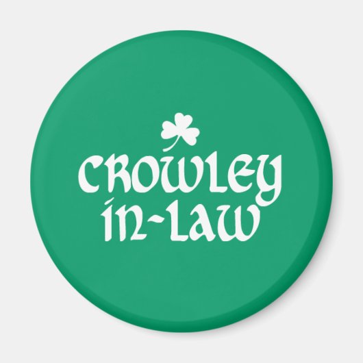 schoonzus Crowley Magneet (Voorkant)