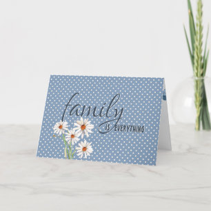 Schoonzus Verjaardag Daisy op stippen Kaart