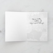 Schoonzus Verjaardag Hydrangea Kaart (Binnen)