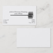schoorsteenveger visitekaartje (Voorkant / Achterkant)