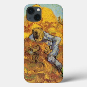 Schoovenbinder (naar Millet) door Vincent van Gogh iPhone 13 Hoesje