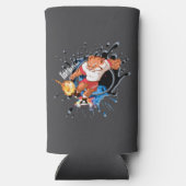 Schop het alsof het warm is. cartoon voetbal (Achterkant)