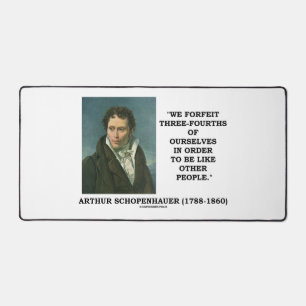 Schopenhauer Nous Perdons les Trois Quarts de Nous