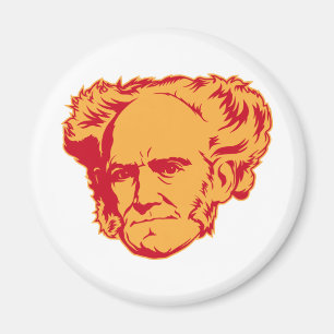 Schopenhauer Portrait Magnet Magneet