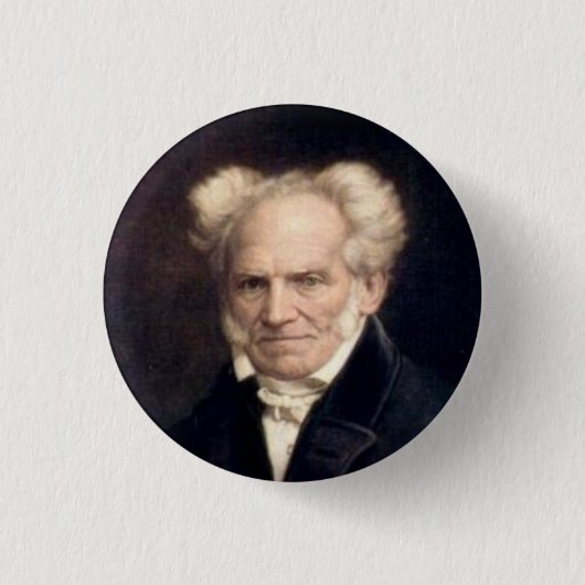 schopenhauer ronde button 3,2 cm (Voorkant)