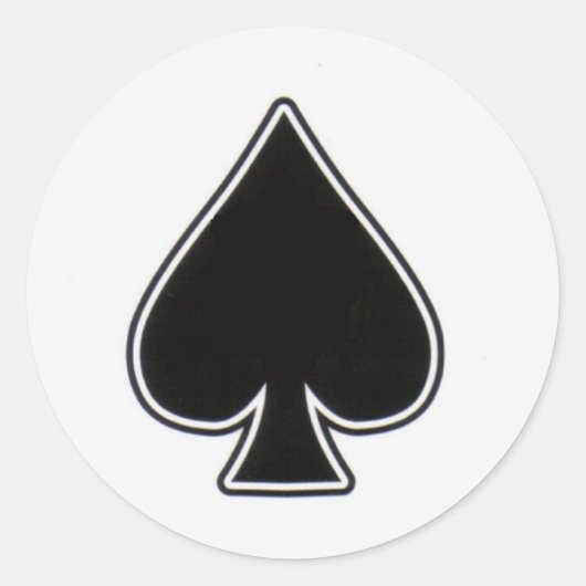 schoppen ronde sticker (Voorkant)