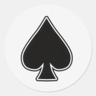 schoppen ronde sticker