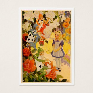 Schoppen Schilderen Rozen Rood Visitekaartjes