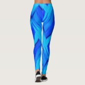schoppen van blauwe leggings (Achterkant)