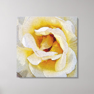 schoppen van wit tot geel canvas afdruk