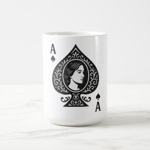 Schoppenaas - Lady Cameo filigraan embleem Magische Mok
