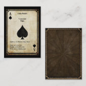  schoppenaas visitekaartje (Voorkant / Achterkant)