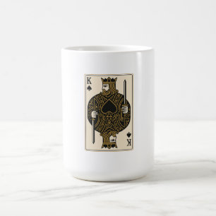 Schoppenheer — Koninklijk Zwart & Goud Koffiemok