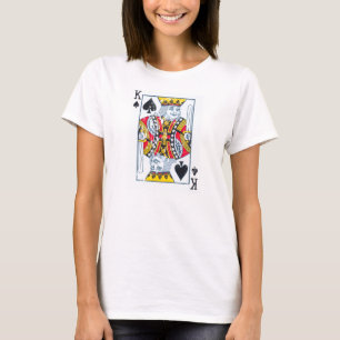 Schoppenkoning met een  of noodsituatie t-shirt