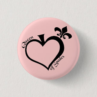 schoppenkoningin sm - Gepersonaliseerd Ronde Button 3,2 Cm