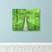 Schorpenbrug Canvas Afdruk (Insitu (Houten vloer))