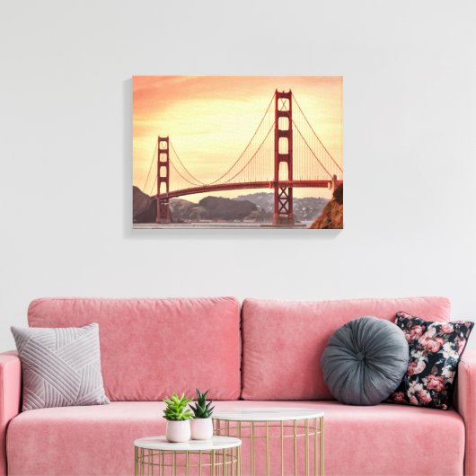 Schorpenbrug Canvas Afdruk (Insitu (Woonkamer))