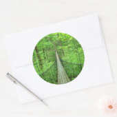 Schorpenbrug Ronde Sticker (Envelop)