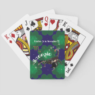 Schorpioen 24 oktober tot 22 november speelkaarten