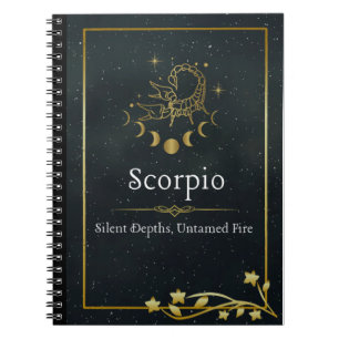 Schorpioen - Astrologie Journaal voor Schorpioen L Notitieboek