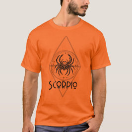 Schorpioen Astrologisch Teken Gepersonaliseerd T-shirt