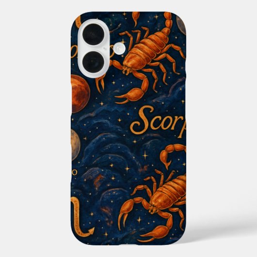 Schorpioen Case-Mate iPhone Case (Achterkant)