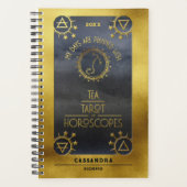 Schorpioen Dark Zodiac: Tea Tarot Horoscoop Goud Planner (Voorkant)