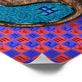 Schorpioen en Aarde os Poster (Hoek)