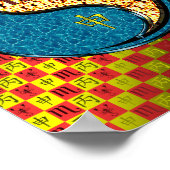 Schorpioen en vuuraap poster (Hoek)