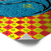 Schorpioen en wateraap poster (Hoek)