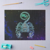 schorpioen het scorpion zodiabeticum tissuepapier (Craft)