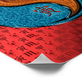 Schorpioen & Hout Tijger Poster (Hoek)