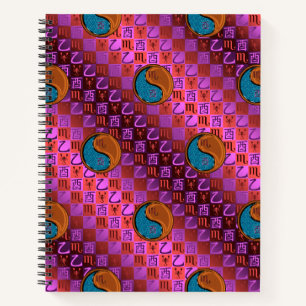 Schorpioen & Houten Haan Notitieboek