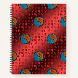 Schorpioen & Houten Tijger Notitieboek