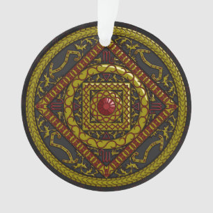 Schorpioen Mandala Acryl Ornament