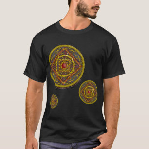 Schorpioen Mandala Donker Heren T-shirt