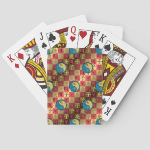 Schorpioen & Metaal Rat Pokerkaarten