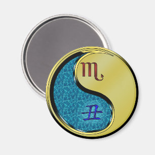 Schorpioen & Metal Ox Sleutelhanger Magneet