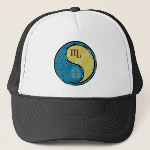 Schorpioen & Metalen Draak Trucker Pet