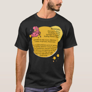 Schorpioen Persoonlijkheidskenmerken - Schorpioen T-shirt