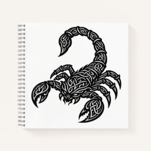 Schorpioen Schorpioen Sigil — Mythische Zodiacus I Notitieboek