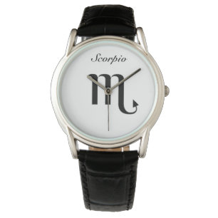 Schorpioen Sterrenbeeld. Dameshorloges.Schorpioen Horloge