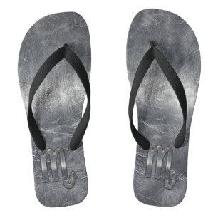 Schorpioen Sterrenbeeld in Gedistresseerde Industr Teenslippers