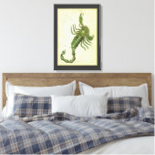 Schorpioen,  sterrenbeeld Urania's Mirror Canvas Afdruk (Insitu (Slaapkamer))