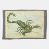 Schorpioen,  sterrenbeeld Urania's Mirror Theedoek (Horizontaal)